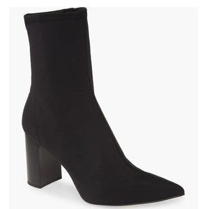 Jeffrey Campbell Siren Pointed Toe Bootie (Black)